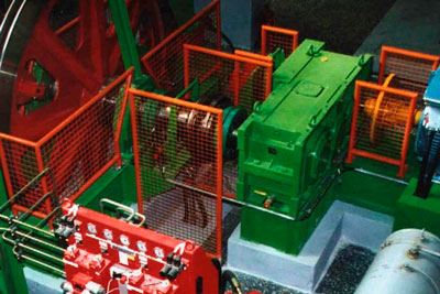 TMB-Kupplung im Einsatz in einem Maschinenhaus