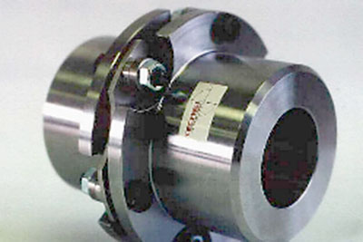 Assembled disc-pack coupling