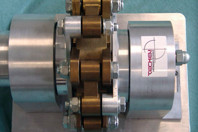 Coupling for shaft displacement